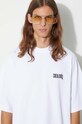 Хлопковая футболка Marcelo Burlon Disco God CMAA054F23JER0090110 белый
