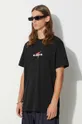 μαύρο Βαμβακερό μπλουζάκι Maharishi Invisible Warrior T-Shirt