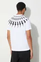 Neil Barett t-shirt in cotone FAIRISLE THUNDERBOLT 100% Cotone