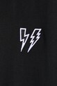 Neil Barett cotton t-shirt SLIM DOUBLE BOLT PBJT218.V500C.1118
