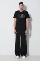 Bavlněné tričko MM6 Maison Margiela T-Shirt černá
