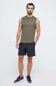Тренувальна футболка Reebok Tech 100071027 зелений SS24