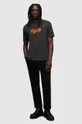 czarny AllSaints t-shirt MG012Z CEECEE SS CREW