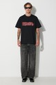 Billionaire Boys Club t-shirt bawełniany OUTDOORSMAN T-SHIRT B23343 czarny AW23
