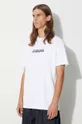 λευκό Βαμβακερό μπλουζάκι Napapijri S-BOX SS 4