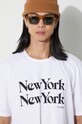 Bavlnené tričko Corridor New York New York T-Shirt TS0007.WHT biela