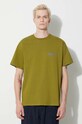 Gramicci t-shirt in cotone Og Gadget Pant Tee verde G3FU.T066
