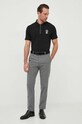 Karl Lagerfeld polo 531221.745081 czarny AW23