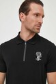 Karl Lagerfeld polo czarny 531221.745081