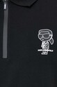 Karl Lagerfeld polo 531221.745081 czarny