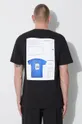 Βαμβακερό μπλουζάκι PLEASURES Techpack 100% Βαμβάκι