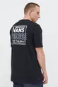 Βαμβακερό μπλουζάκι Vans 100% Βαμβάκι