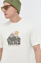 Хлопковая футболка Vans 100% Хлопок