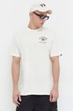 Vans t-shirt bawełniany VN000F40FS81 beżowy AW23