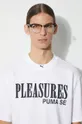 Puma cotton t-shirt PUMA x PLEASURES Typo Tee Men’s