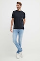 Karl Lagerfeld t-shirt 542221.755055 granatowy SS24