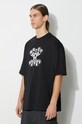 Daily Paper cotton t-shirt Omar black 2323063