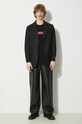 Bavlněné tričko Maharishi Hanko Organic Printed T-Shirt 1085.BLACK černá AW23