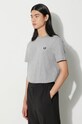 Бавовняна футболка Fred Perry сірий M1600.420