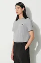 grigio Fred Perry t-shirt in cotone