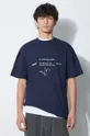 granatowy Ader Error t-shirt Twinkle Heart Logo