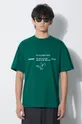 zielony Ader Error t-shirt Twinkle Heart Logo