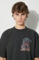 Heron Preston cotton t-shirt Hp Monster Ss Tee HMAA032F23JER0181007 gray