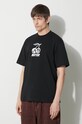 Butter Goods t-shirt in cotone Cherry Tee nero BGQ423D10201