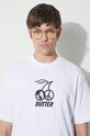 Butter Goods t-shirt bawełniany Cherry Tee BGQ423D10202 biały
