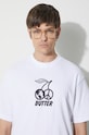 Butter Goods t-shirt in cotone Cherry Tee BGQ423D10202 bianco