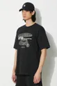 czarny AAPE t-shirt bawełniany Aape Team Theme Tee