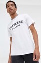 Converse tricou din bumbac 10024566.A04 alb SS24
