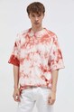 Vertere Berlin tricou din bumbac VER.T124 roz SS24