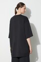 Odzież Y-3 t-shirt bawełniany IP5579 czarny