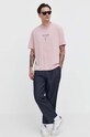 Guess Originals t-shirt bawełniany M3BI89K9XF1 różowy SS24
