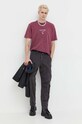Odzież Guess Originals t-shirt bawełniany M3BI89K9XF1 fioletowy