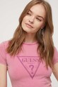 Guess Originals t-shirt rózsaszín W3BI06KA0Q1