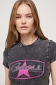 Guess Originals t-shirt fekete W3BI50KA0Q1