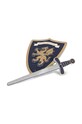 Konges Sløjd kostium dziecięcy KNIGHT SWORD AND SHIELD KS101505 granatowy AW24