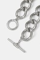 Браслет Lauren Ralph Lauren BR 7.5IN PAVE CURB LINK FLEX 14B00435 срібний AW24