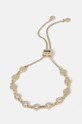 Dkny bransoletka BR STONE DISC SLIDER cyrkonia złoty 04B00250