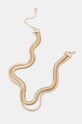 Náhrdelník Dkny NK 17" SNAKE CHAIN COLLAR zlatá 04N00262