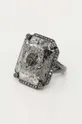 μαύρο Δαχτυλίδι Kurt Geiger London XL COCKTAIL RING Γυναικεία
