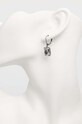 Kurt Geiger London fülbevaló CRYSTAL DROPLET EARRINGS 2878964429 ezüst AW24