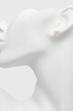 Doplňky Náušnice Coach 479226GLD100 bílá