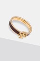 Tory Burch pierścionek Kira Enamel 143760.702 brązowy AW24