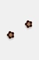 Náušnice Tory Burch Kira Enamel zlatá 147151.703