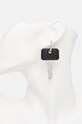 MM6 Maison Margiela kolczyki SM7VG0069.P6615 srebrny AW24
