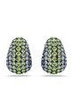 Swarovski kolczyki SUBLIMA kryształ Swarovskiego zielony 5699565