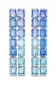 Swarovski clip per le orecchie MILLENIA altro blu 5696517